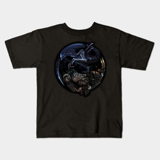 Endless Hunt Kids T-Shirt by SquareDog